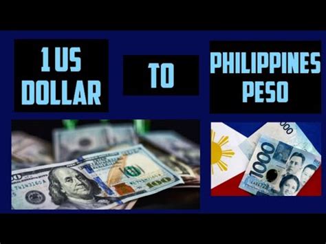 1 us dollar to philippine peso|Iba pa.